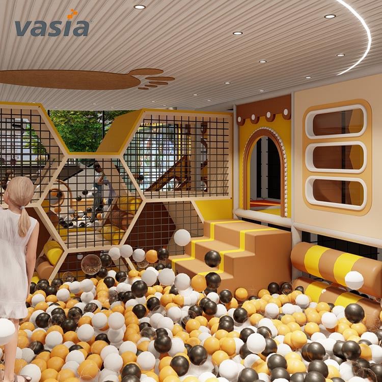 New Modern Theme Colorful Indoor Soft Playground