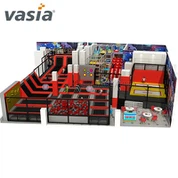 Indoor Large Trampoline Park Equipment