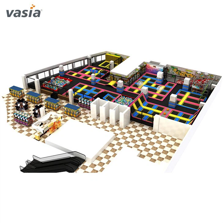 Ninja Warrior Adult Obstacle Course Trampoline Park
